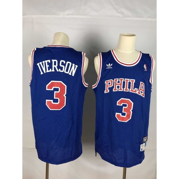 blue iverson jersey